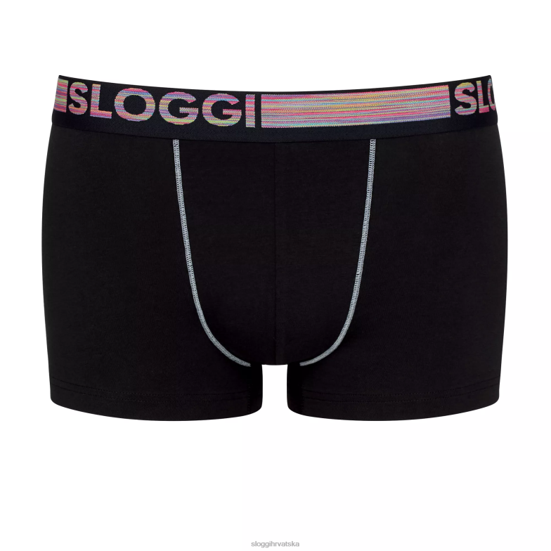 donje rublje sloggi muškarci go abc prirodne hipster gaćice crno 0VT48R889 - Image 2