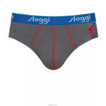 donje rublje sloggi muškarci start smu gb midi gaćice siva kombinacija 0VT48R823 - Image 2