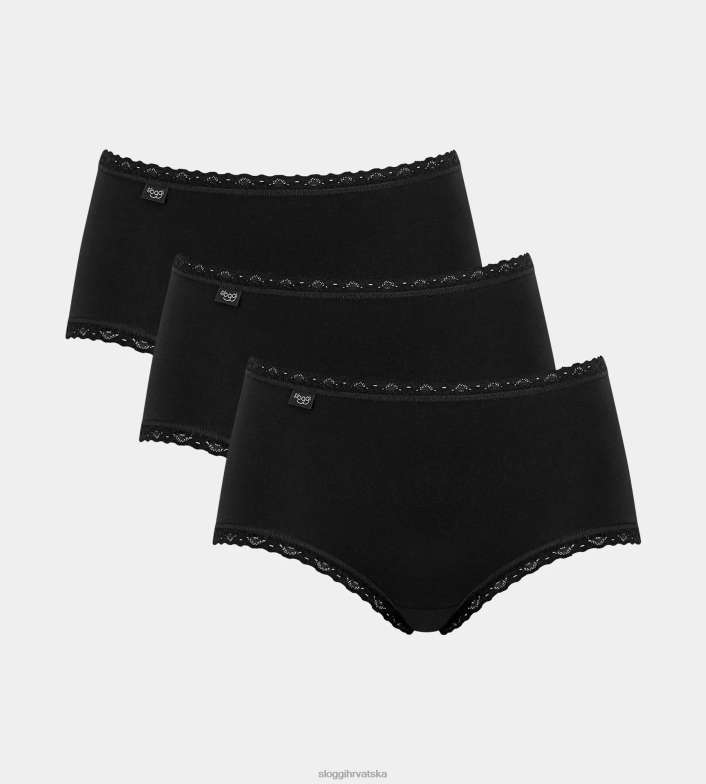 gacice_sloggi_zene_24_7_pamucne_cipkane_midi_gacice_crno_0vt48r301.png gaćice | sloggi žene 24/7 pamučne čipkane midi gaćice crno 0VT48R301 - Image 1