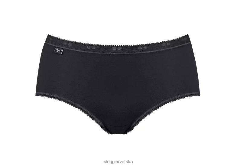 gacice_sloggi_zene_basic_midi_gacice_crno_0vt48r479.png gaćice | sloggi žene basic+ midi gaćice crno 0VT48R479 - Image 1