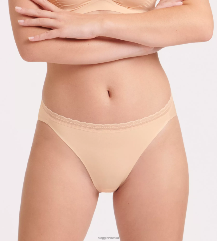 gaćice | sloggi žene body adapt twist highleg gaćice prah naranče 0VT48R579 - Image 3
