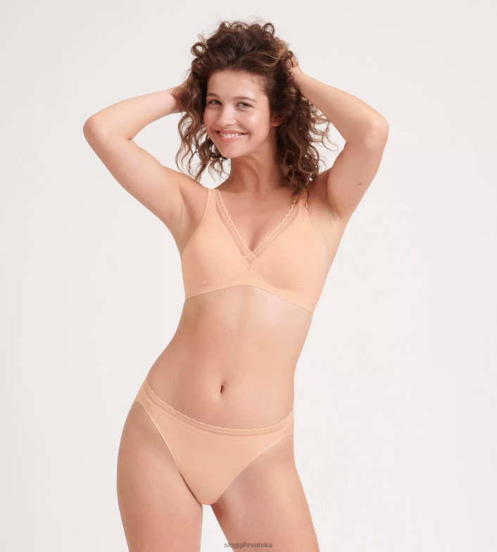 gaćice | sloggi žene body adapt twist highleg gaćice prah naranče 0VT48R579 - Image 5