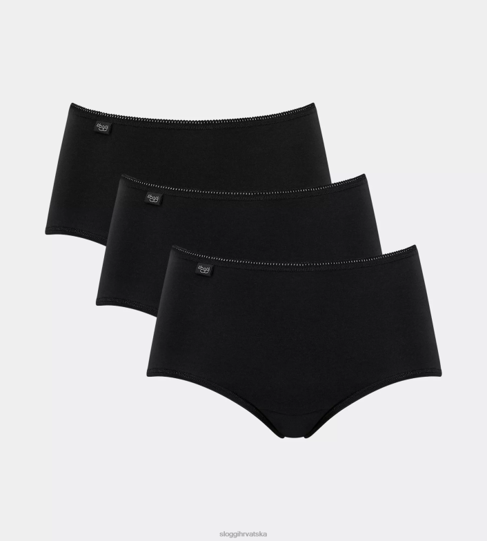 gacice_sloggi_zene_pamucne_midi_gacice_24_7_crno_0vt48r25.png gaćice | sloggi žene Pamučne midi gaćice 24/7 crno 0VT48R25 - Image 1