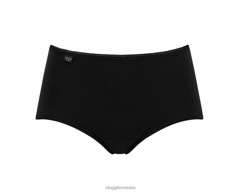 gacice_sloggi_zene_pamucne_midi_gacice_24_7_crno_0vt48r294.png gaćice | sloggi žene Pamučne midi gaćice 24/7 crno 0VT48R294 - Image 1
