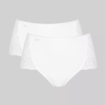 gaćice | sloggi žene pure sense luxe maxi gaćice bijela 0VT48R363