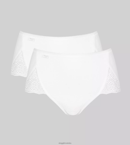 gaćice | sloggi žene pure sense luxe maxi gaćice bijela 0VT48R363