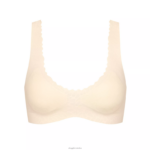 grudnjaci | sloggi žene čipkasta bralette zero feel angora 0VT48R171