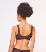 grudnjaci | sloggi žene čipkasta bralette zero feel ebanovina smeđa 0VT48R542 - Image 3