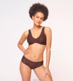 grudnjaci | sloggi žene čipkasta bralette zero feel ebanovina smeđa 0VT48R542 - Image 4
