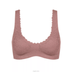 grudnjaci | sloggi žene čipkasta bralette zero feel kakao 0VT48R499