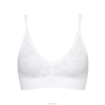 grudnjaci | sloggi žene go allround čipkasti bralette bijela 0VT48R503 - Image 2