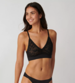 grudnjaci | sloggi žene go allround čipkasti bralette crno 0VT48R345 - Image 6