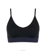 grudnjaci | sloggi žene ikada infused aloe bralette crno 0VT48R264