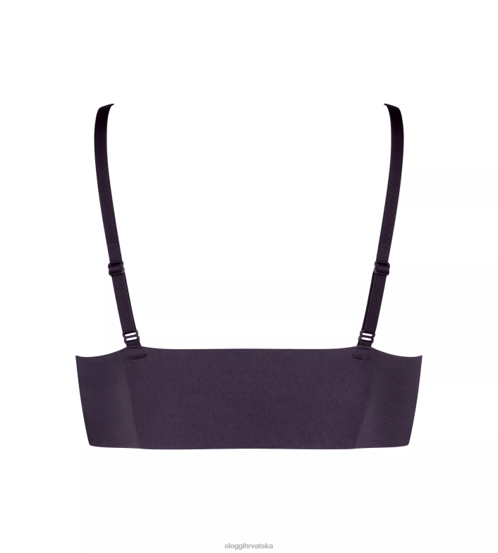 grudnjaci | sloggi žene nula bralette od mikrofibre 2.0 borovnica 0VT48R350 - Image 2
