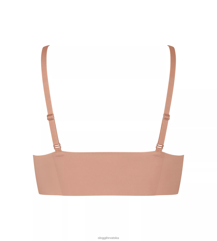 grudnjaci | sloggi žene nula bralette od mikrofibre 2.0 kameo smeđa 0VT48R458 - Image 2