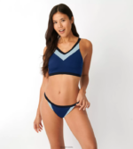 kupaće kostime sloggi žene shore plavi donji dio brazilskog bikinija suton plava 0VT48R531 - Image 5