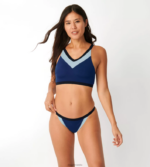 kupaće kostime sloggi žene shore plavi donji dio brazilskog bikinija suton plava 0VT48R531 - Image 6