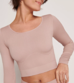 salonke | sloggi žene ever infused aloe top s dugim rukavima maglovito ljubičasta 0VT48R422 - Image 6