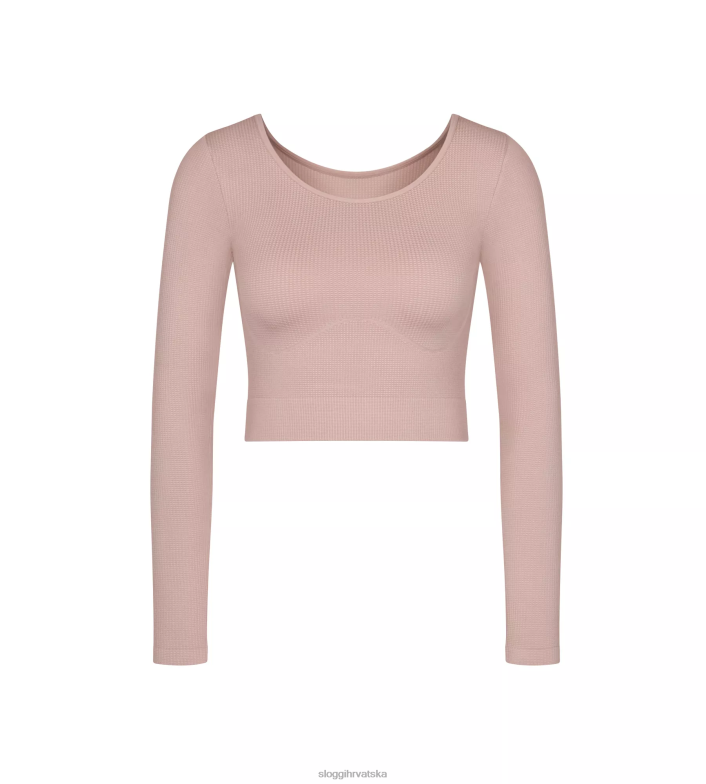 salonke | sloggi žene ever infused aloe top s dugim rukavima maglovito ljubičasta 0VT48R422 - Image 1